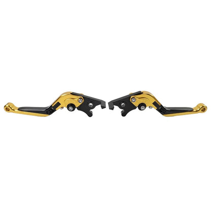 Folding Extendable Brake Clutch Levers for Suzuki GSXR600 GSXR750 (2004–2005) Gold
