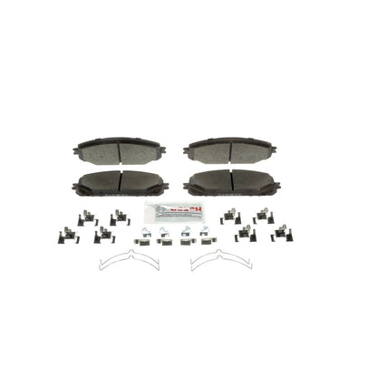 2X Bosch Brake Pad Sets BE1843H for Jeep Cherokee (2014–2023)