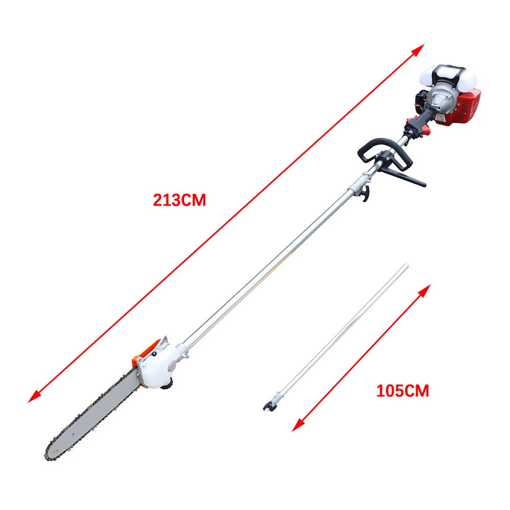 12" Gas Trimmer Saw for Gas Powered Pole Saw Pruner