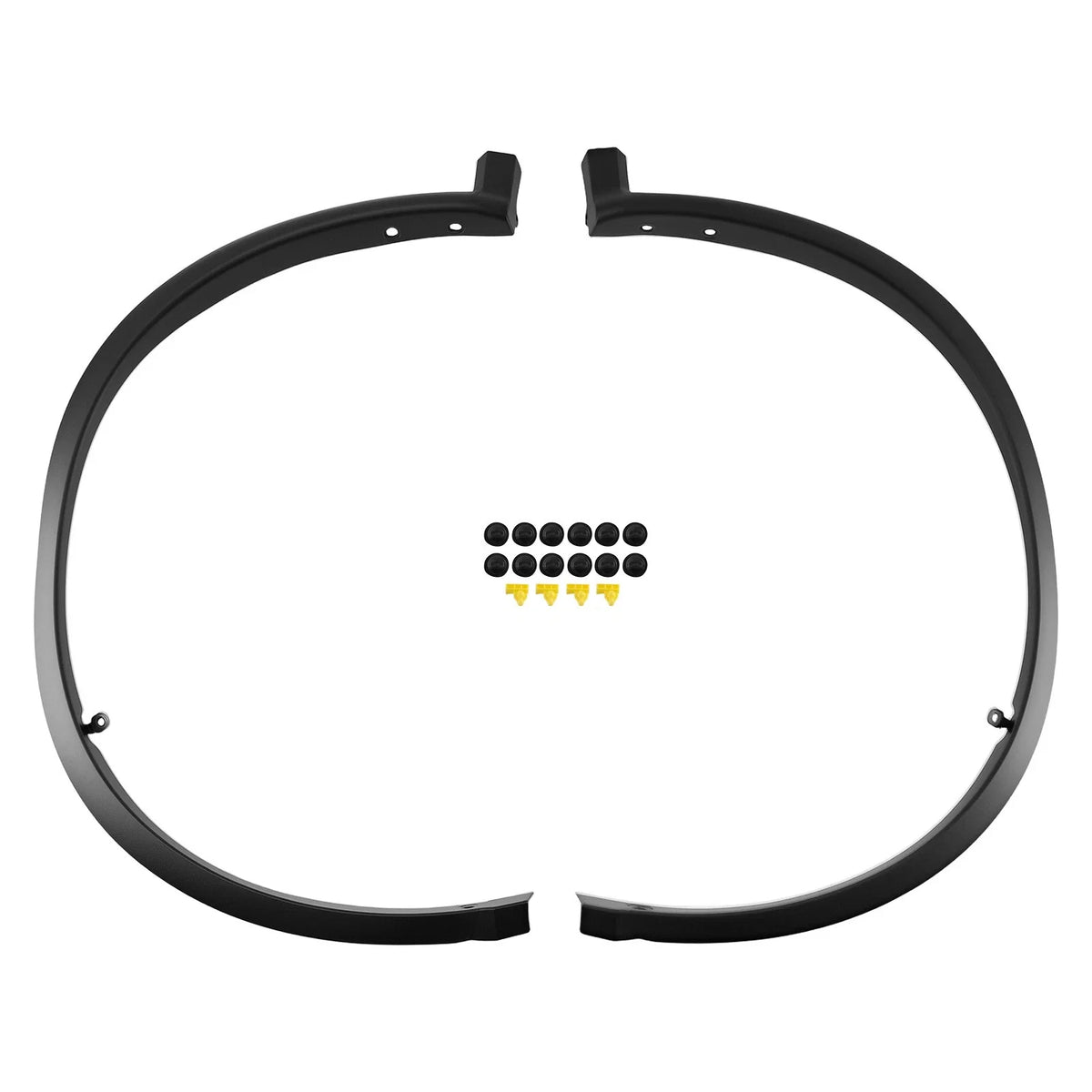 Set of 4 Black Fender Trim Molding for Nissan Murano (2015–2021)