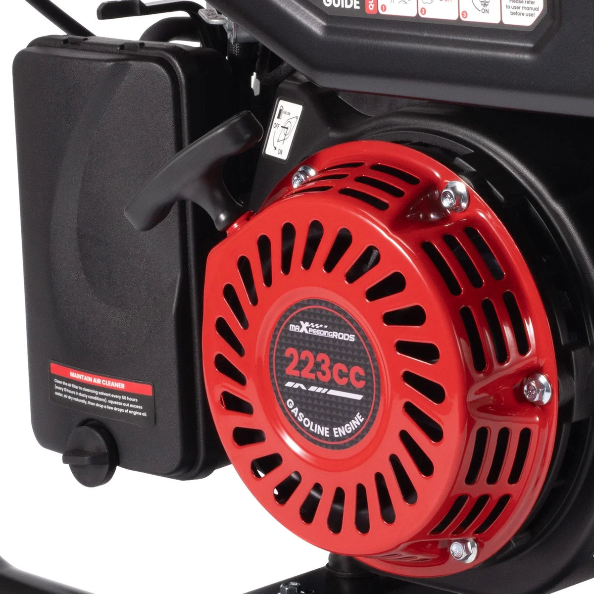 Portable Inverter Generator 4800W for Running (8.5 Hr) (Gas)