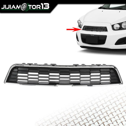 Upper & Lower Bumper Grille for Chevrolet Sonic (2012–2016) J-02HGL45F7TBK
