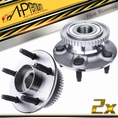 2X Rear Wheel Hub & Bearing Assembly for Ford Windstar (1997–2003) BR930223, F78Z1104AA, 512149