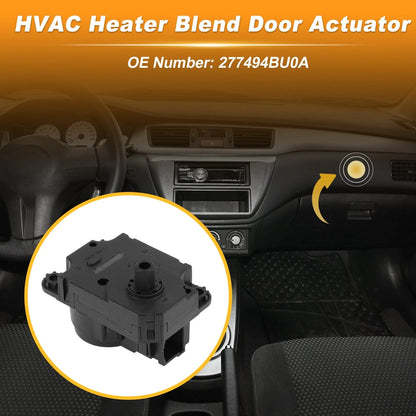 HVAC Heater Blend Door Actuator for Nissan Rogue (2014–2019) 277494BU0A