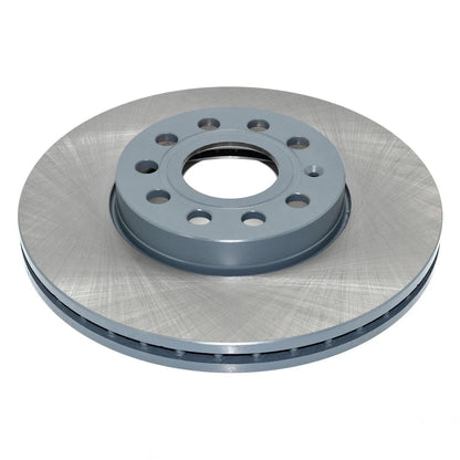 Front Rotors & Akebono EURO Ceramic Brake Pads Kit for Beetle Jetta