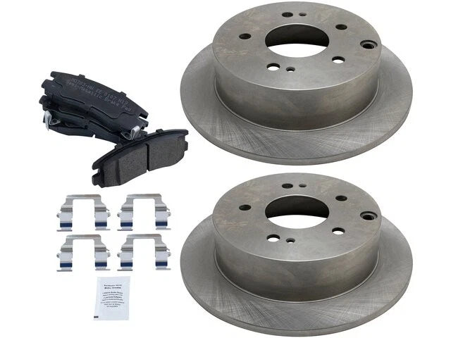 Brake Pad and Rotor Kit for Mitsubishi Galant (2004–2012) 42565VSRH