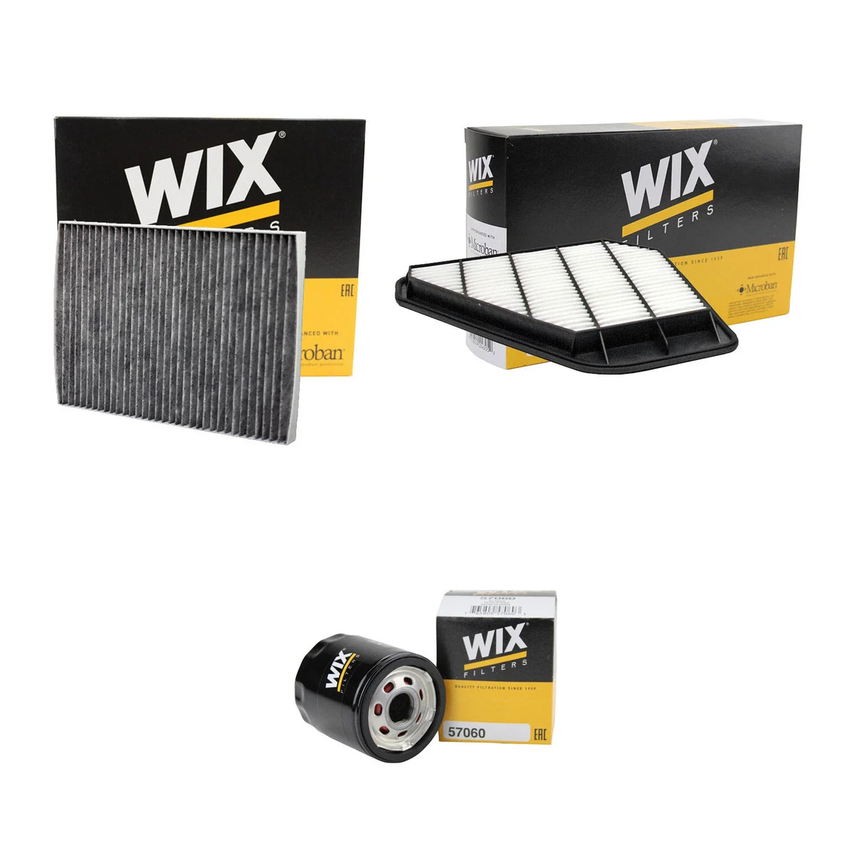 Wix Filter Service Kit for GMC Acadia, Saturn Outlook, Buick Enclave (2007–2017)