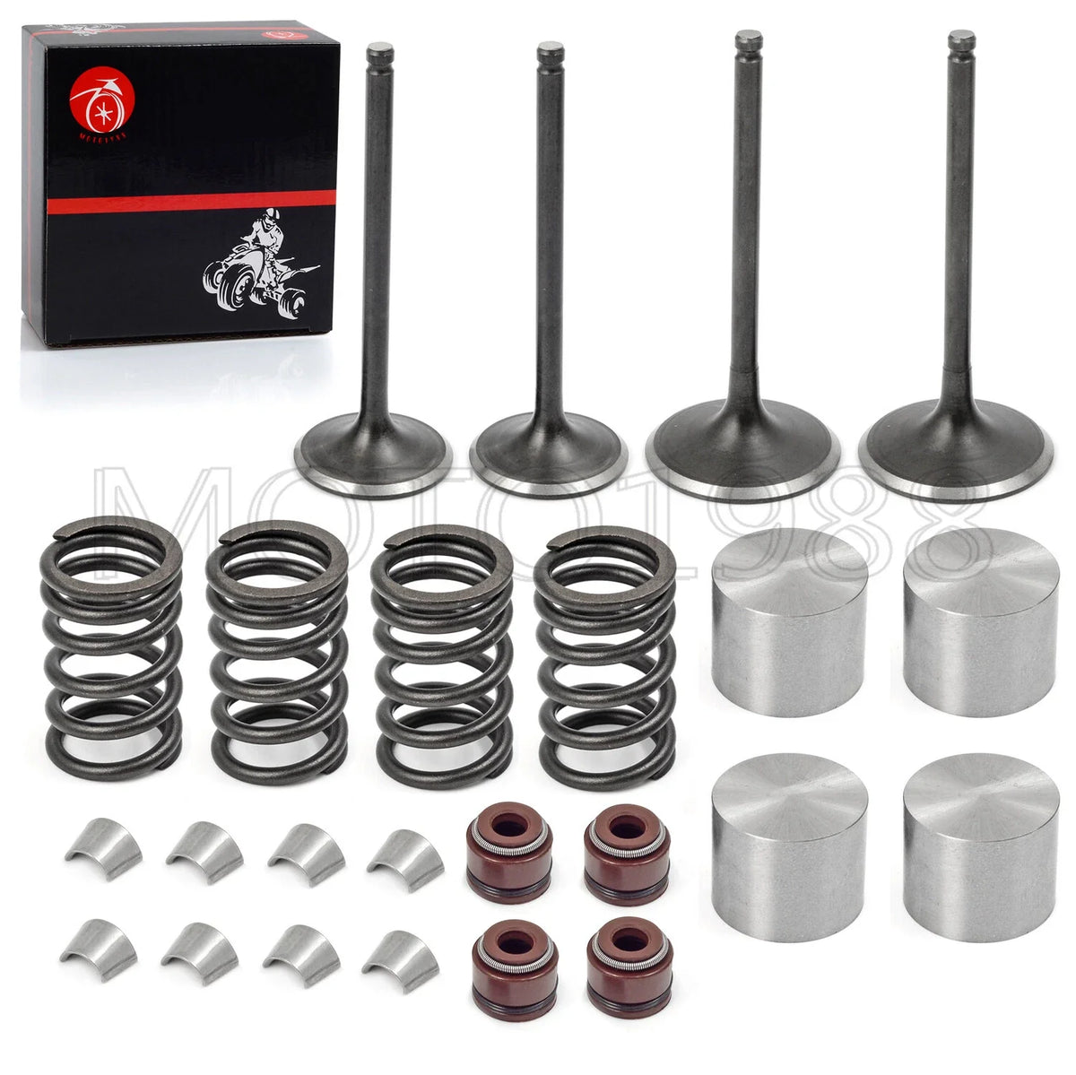 Intake & Exhaust Valve Spring Seal Kit for Suzuki DRZ 400 E/S/SM (2000–2022)
