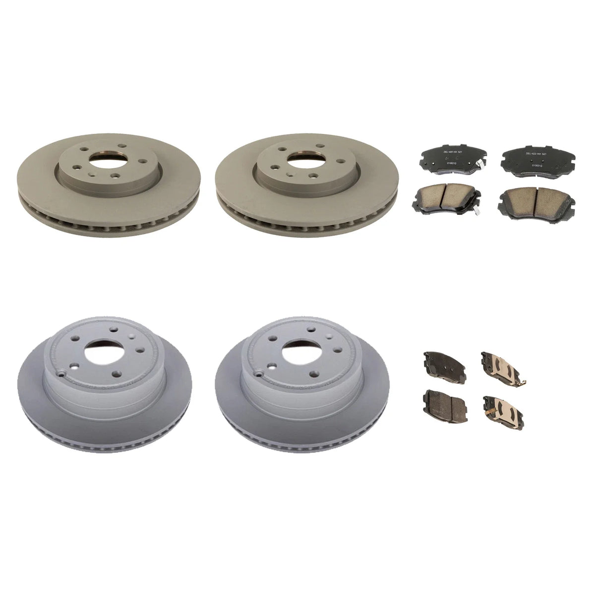 ACDelco Brake Kit Disc Rotors Pads for Equinox Terrain (2010–2017)