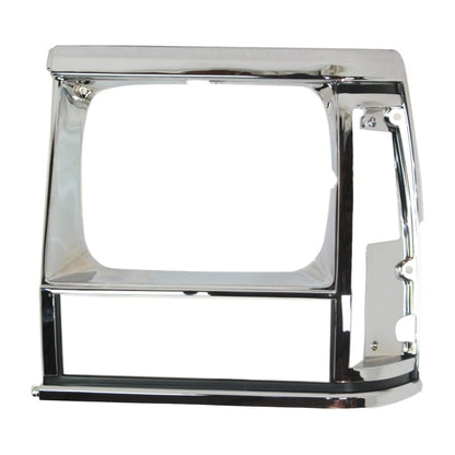 Set of 2 Headlight Bezels for Jeep Comanche (1991–1992) Chrome CLX-M0-USA-SET-USAPX5066-CL360A70, CH2512123, CH2513123