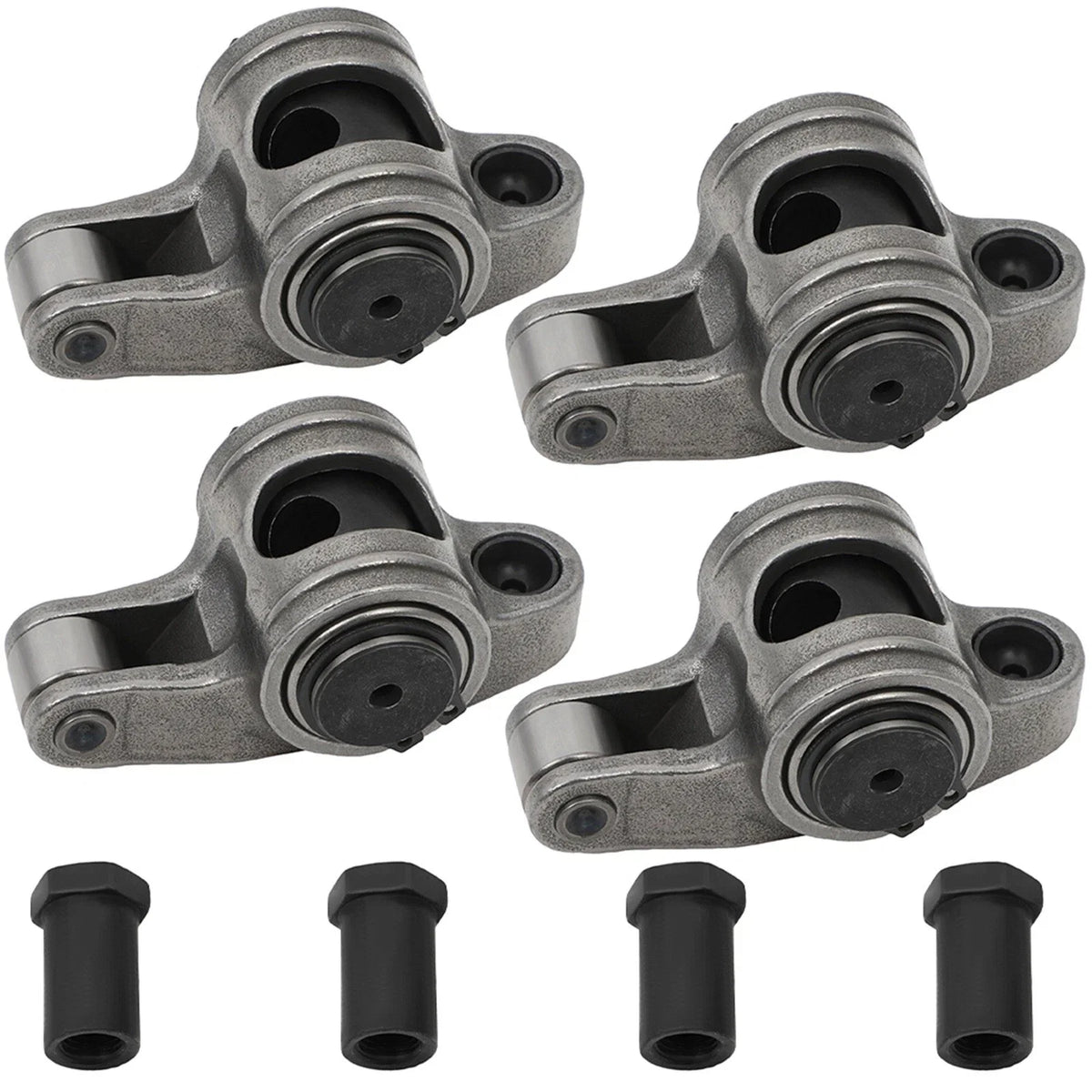 Set of 16 Stainless Steel Roller Rocker Arms for Small Block Chevy (SBC 305 350 400)