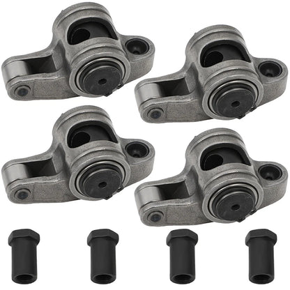 Set of 16 Stainless Steel Roller Rocker Arms for Small Block Chevy (SBC 305 350 400)