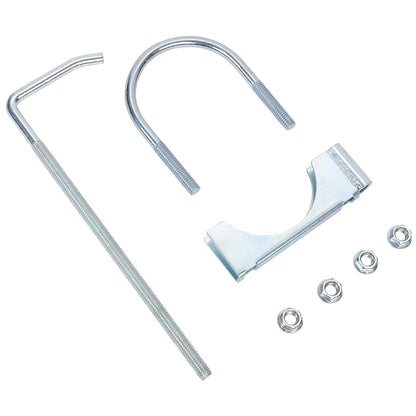 2X 4" Universal Exhaust Clamp with Hanger for Heavy-Duty Applications