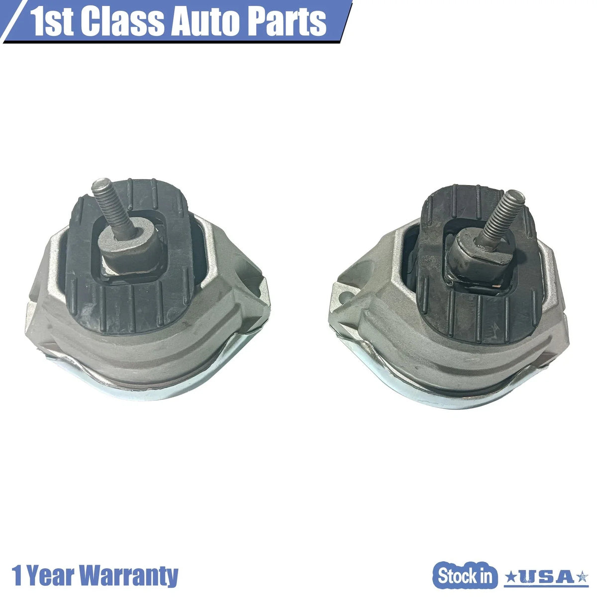 2X Front Engine Mounts for BMW 525i 528i 530i (2004–2010)