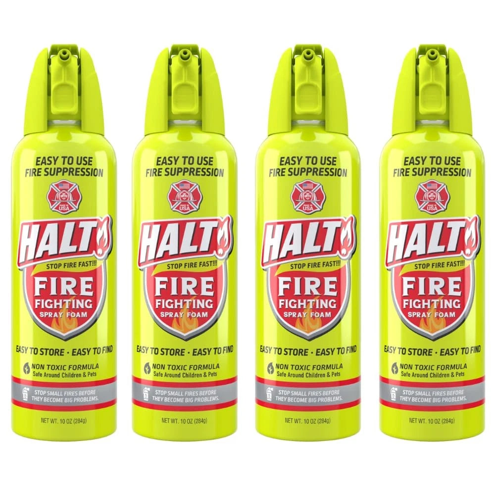 10oz Fire Safety Spray for Handheld Use (Non-Toxic, PFAS-Free)