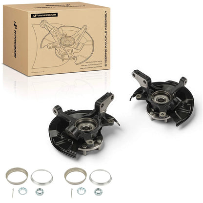 Pair Front Steering Knuckle & Hub Bearing for Toyota Camry (1997–2001) 4321233060, 4324617020, 43246AC020