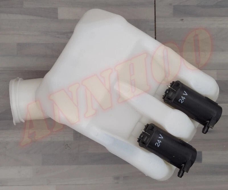 Double Motor Water Washer Tank for CAT 312D 320D E320C 312C 330 336D (24V)
