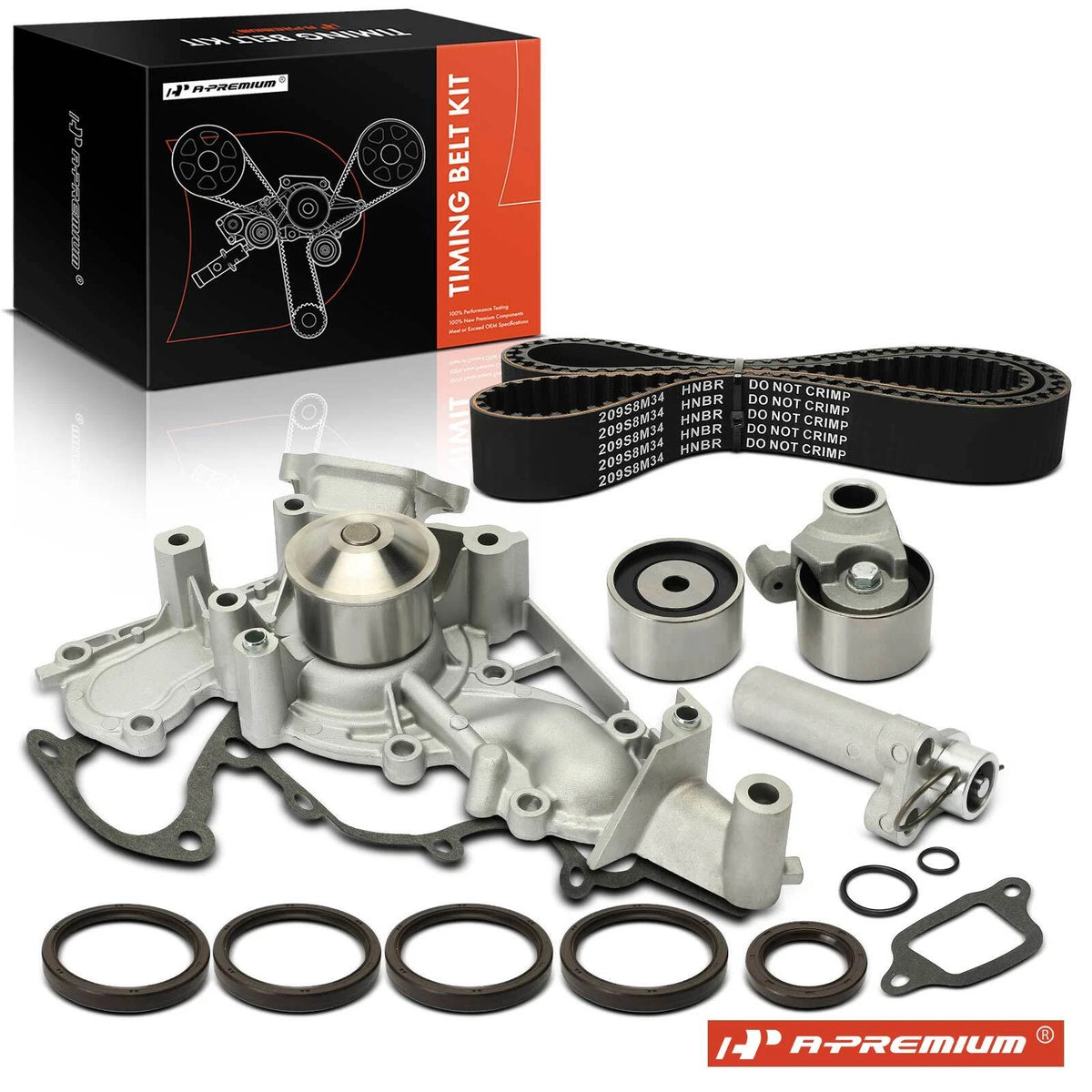 10x Timing Belt & Water Pump Kit for Lexus LS400 SC400 (1990–1997)