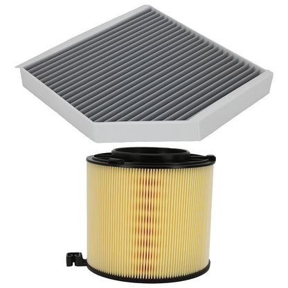Set of 2 Engine & Cabin Air Filters for Audi A7 Quattro (2012–2018) LAK667 CAF4439