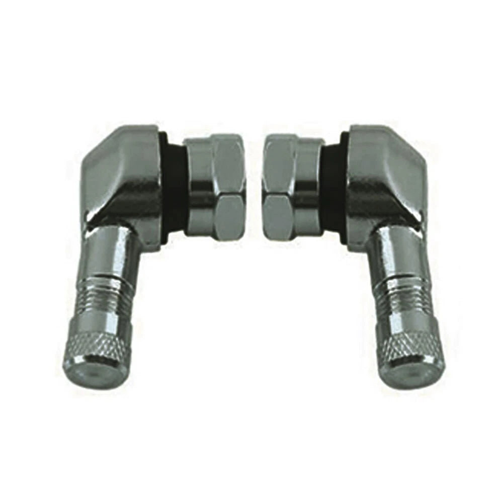 4X 11.3mm Tire Wheel Stem Valve for Motorcycle (90 Degree Angled)