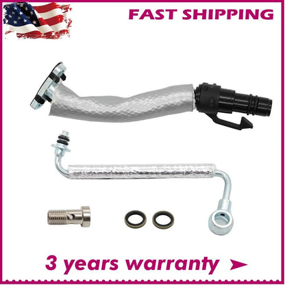 Oil Return Drain Pipe & Feed Pipe for Chevrolet Trax 2013–2019 (55587854, 25198546, 55592600)