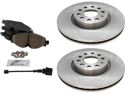 Brake Pad and Rotor Kit for Audi A3 Sportback e-tron (2016–2018) 86982NRBY