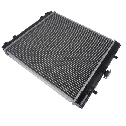 Radiator with Pressure Cap for Kubota MX4700 MX5100 (#TC250-99602, #TC250-99600)