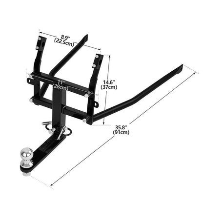 Rear Trailer Hitch Receiver for Honda Goldwing 1800 (2012–2017) F6B (2013–2017)