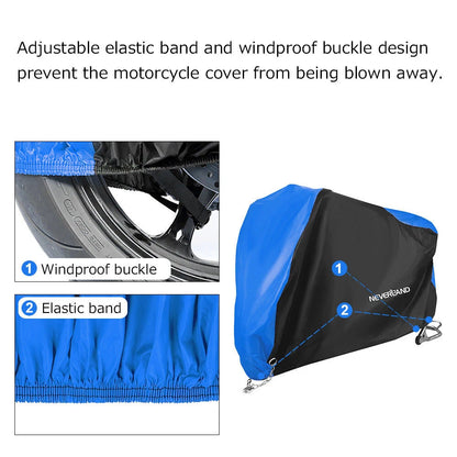 96'' Motorcycle Cover for Harley Davidson Sportster (M40-10-XL) Waterproof XL