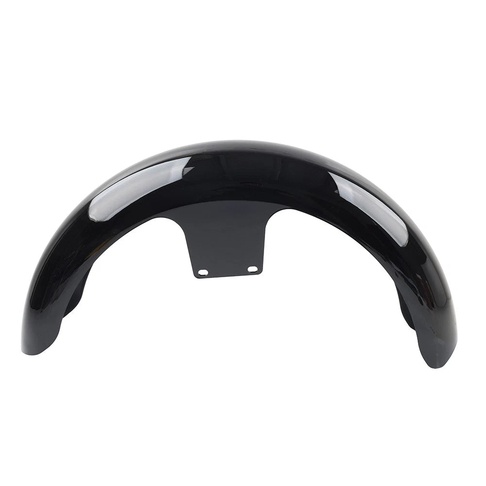 19" Wheel Wrap Black Front Mudguard for Harley Touring Road Street Glide