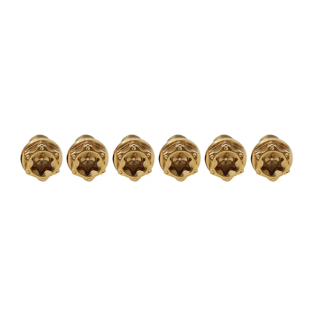 6pcs M6x25mm Titanium Torx Head Flange Bolts for Bike Motorcycle