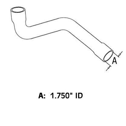 Lower Radiator Hose for 4200 (Fits C5NN8286D, C5NN8286D-A)