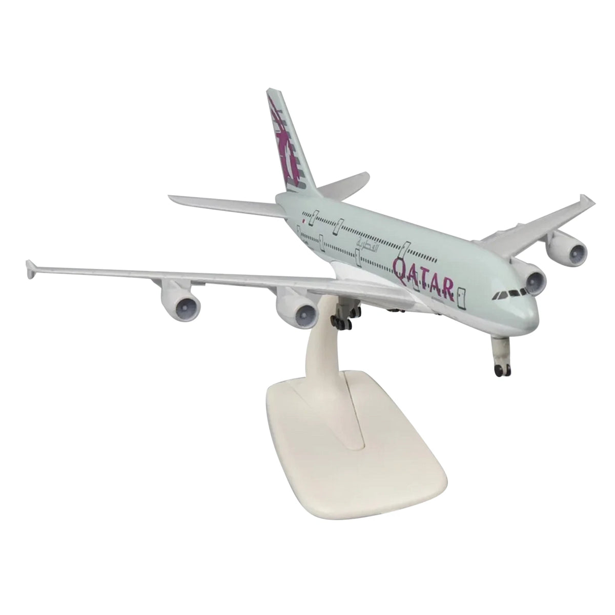 1/400 Aircraft Model Qatar A380 Alloy Plane Aviation Gift