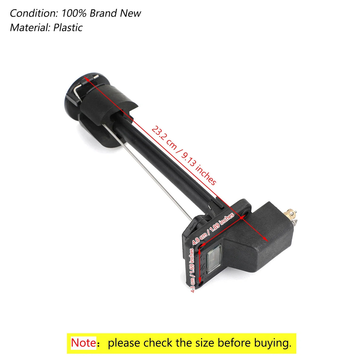 Fuel Tank Gauge Meter Assembly for Yamaha Outboard Engine (12L, 24L)