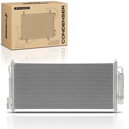 A/C Condenser with Receiver Drier for Nissan Altima Maxima (2002–2006) 921008J000, 921008J050, 3057