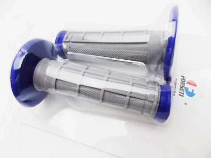 Blue Grey Hand Grip Set for Suzuki RM370