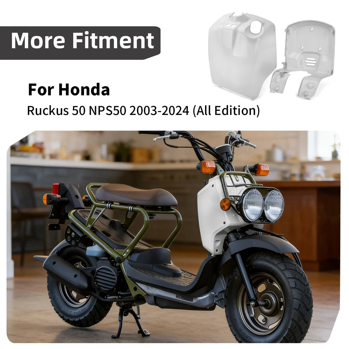 Fender Cover Set for Honda Ruckus 50 NPS50 (2003–2024)
