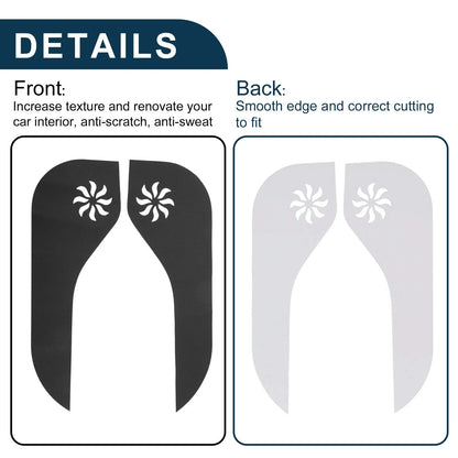 Leather Anti Kick Pad Sticker for Toyota Voxy (2014–2020) ZWR80W