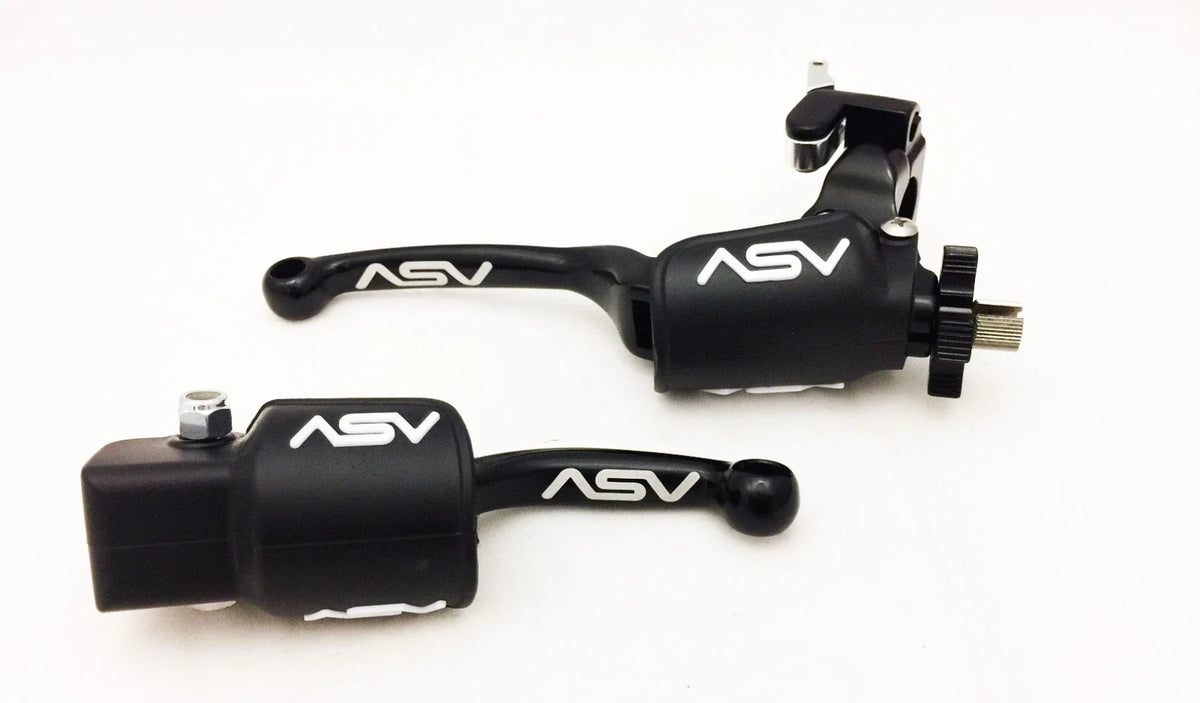ASV F3 Front Brake Clutch Perch Levers Set for Honda CRF 150R 250R 250X