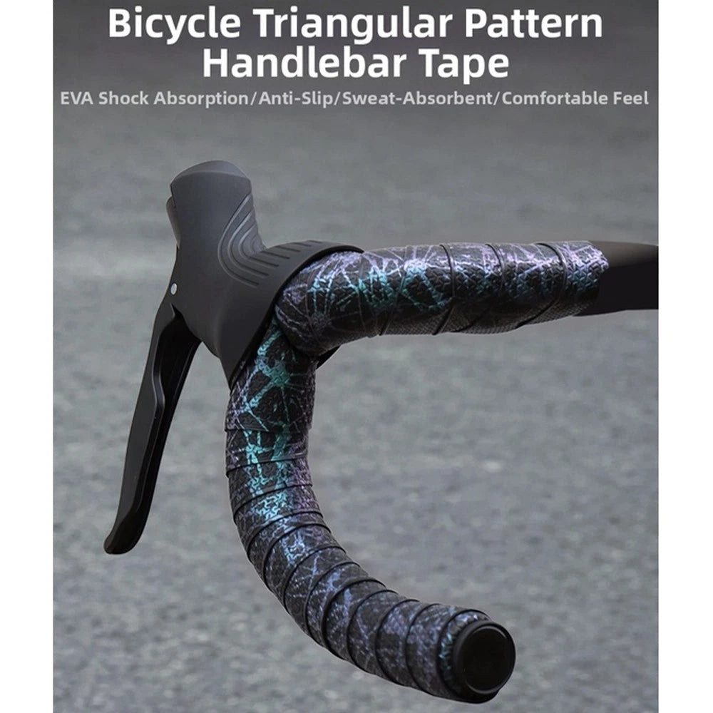 EVA PU Handlebar Tape for Road Bike with Waterproof PVC End Protectors