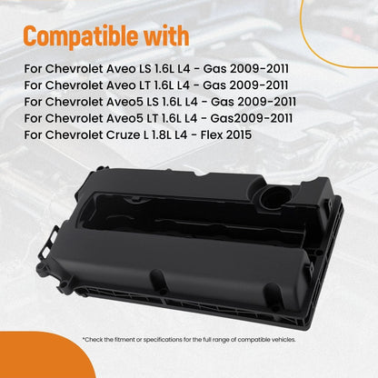 Engine Cover Assembly for Chevrolet Cruze Sonic 1.8L (2011–2015) ECVMG001