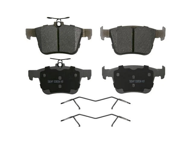 Set of 4 Rear Brake Pads for Audi TT RS Quattro (2018–2022) 67596VCMS