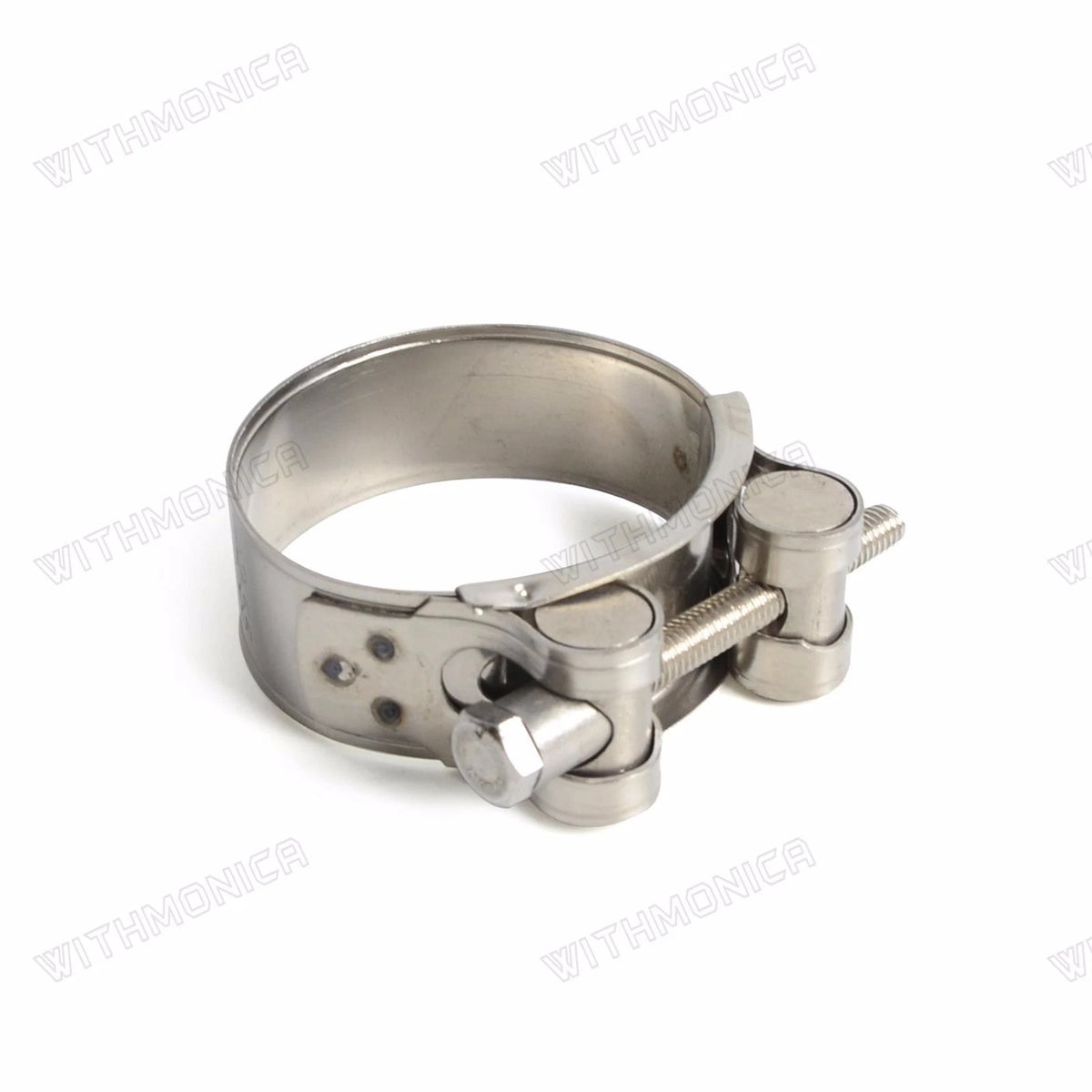 Slip-on Muffler Pipe Silencer Clamps Kit for Universal Motorcycle (55-58mm)