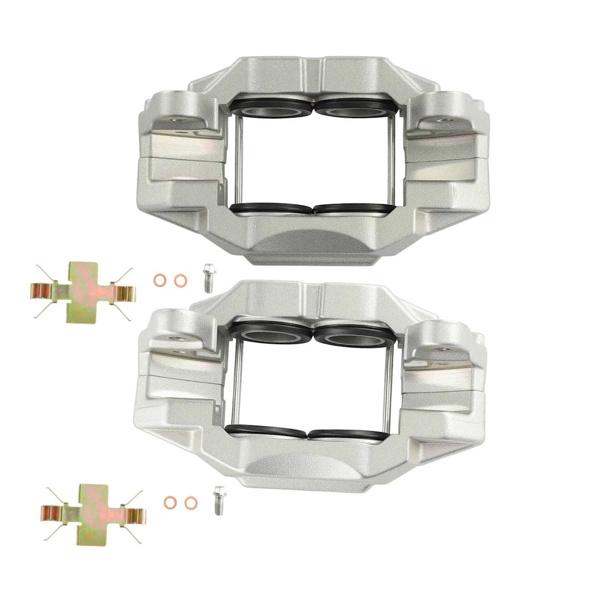 2X Brake Calipers Front for Chevy Silverado 1500, Sierra (2020) - 18019883, 185613