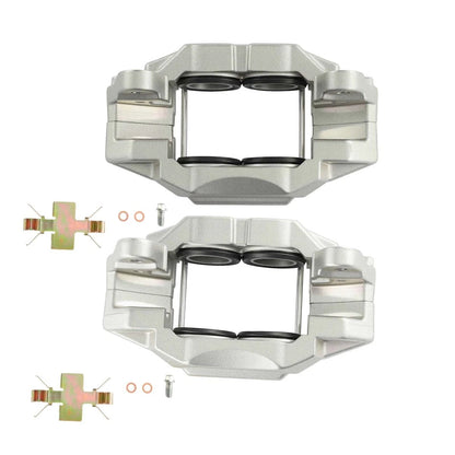 2X Brake Calipers Front for Chevy Silverado 1500, Sierra (2020) - 18019883, 185613