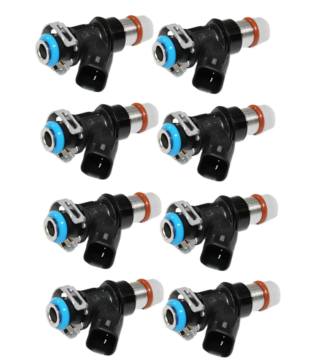 Set of 8 Fuel Injectors for Buick Cadillac Chevrolet GMC Saab (OE)