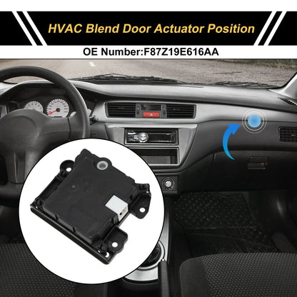 HVAC Heater Blend Door Actuator for Ford Explorer (1998–2002) No.F87Z19E616AA