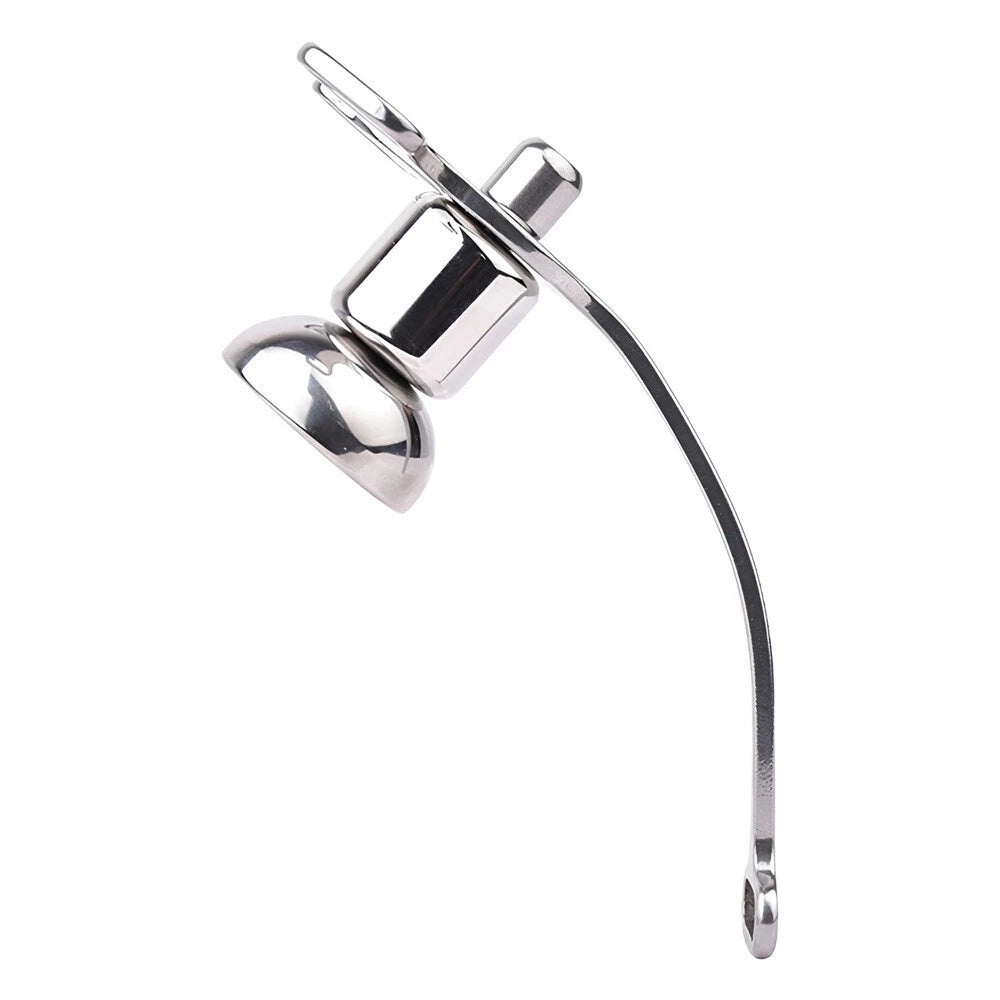 Chastity Cage with Negative Plug for Male