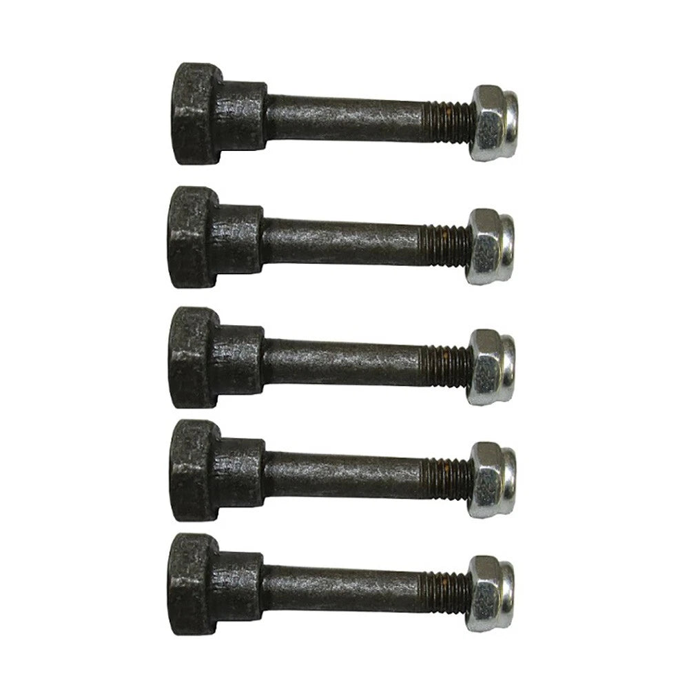 5X Shear Pin with Nut for Husqvarna (Fits 506690001) 2" x 1/4"
