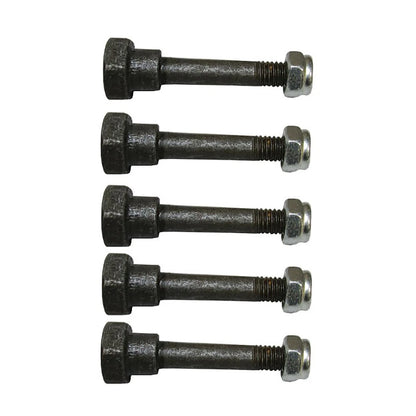 5X Shear Pin with Nut for Husqvarna (Fits 506690001) 2" x 1/4"